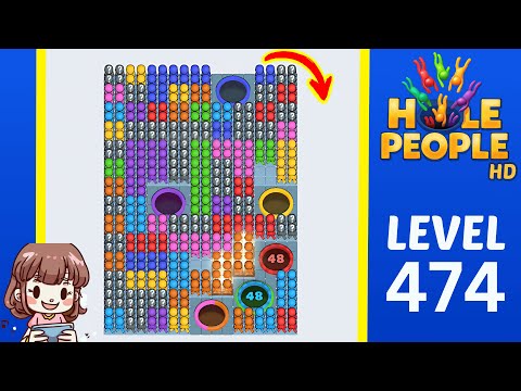 Hole People Level 474 Solution Walkthrough