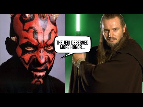 Why Maul Was ASHAMED of the Way He Killed Qui-Gon Jinn