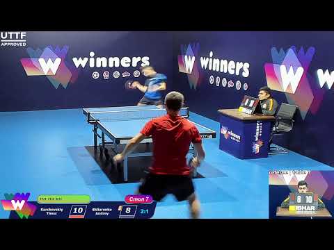 Karchevskiy Timur - Skliarenko Andrey WINners. CUP Table Tennis 7 06.01.2021 12:45