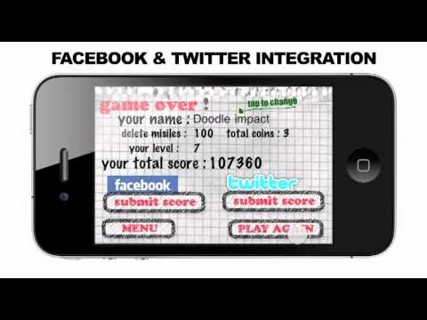 Doodle Impact - in game iphone ipod touch