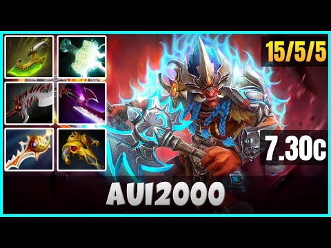 Aui2000 | Troll Warlord | Dota 2 Pro Gameplay - Patche 7.30c