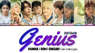 Download lagu PENTAGON (펜타곤) - GENIUS (ft. PENTAGON'S Dads) Color Coded [Han|Rom|Eng] Lyrics mp3