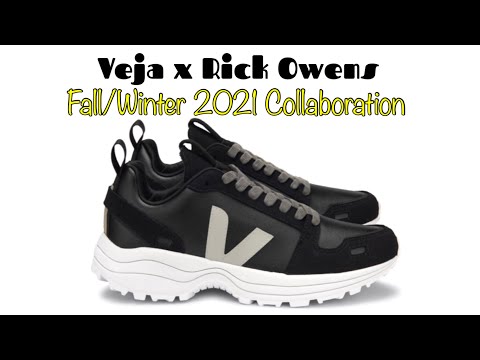 Veja x Rick Owens Fall/Winter 2021 Collaboration