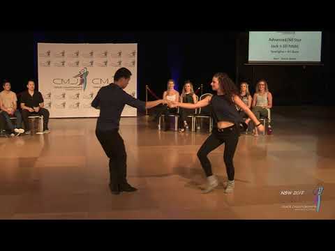 2018 CMJ Championships - West Coast Swing Jack & Jill Winners - William Wu & Maddy Platts