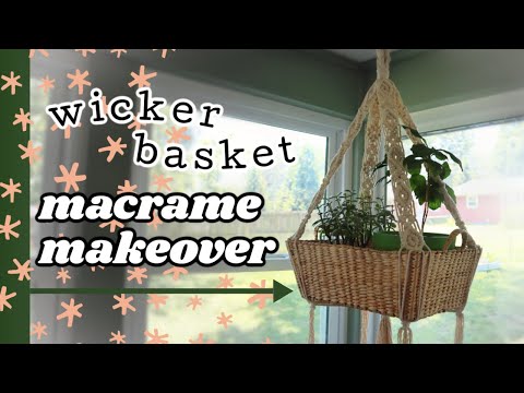 Macrame Dye MAGIC Dip Dyed Plant Hangers DIY Tutorial