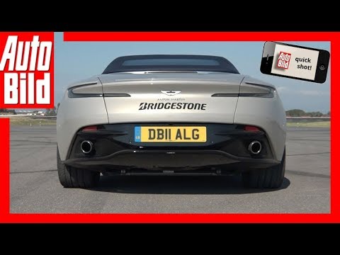 Quickshot: Aston Martin DB11 Sound (2018)
