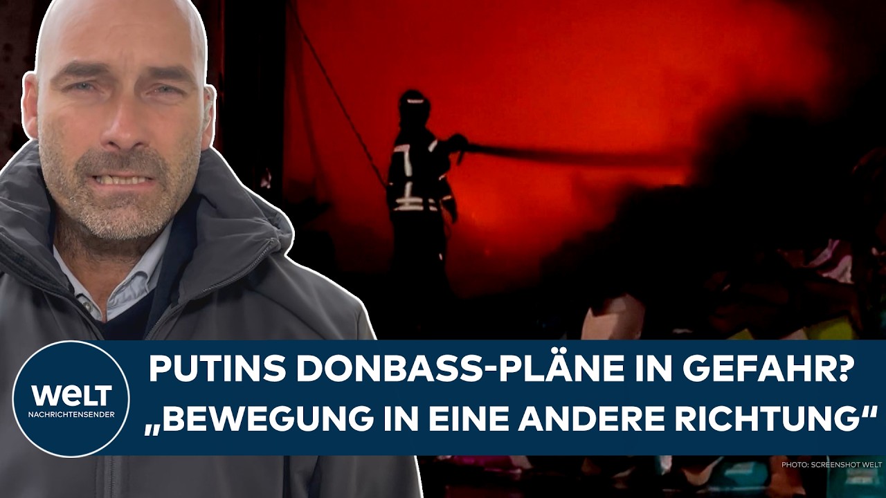 UKRAINE-KRIEG: "Bewegung in eine andere Richtung!" - Putins Donbass-Pläne in Gefahr? Brisante News