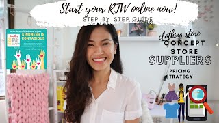 HOW TO START RTW BUSINESS ONLINE ⎮STEP BY STEP GUIDE ⎮JOYCE YEO