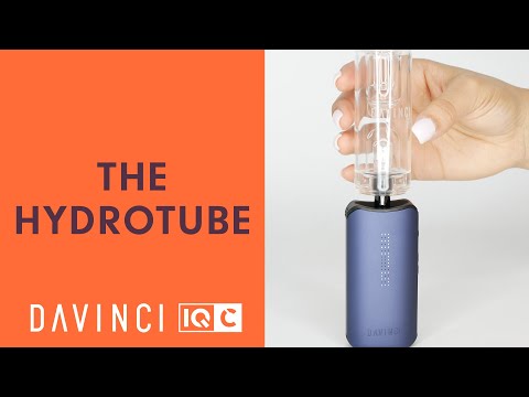 How To Use The Hydrotube on Your IQC Vaporizer - DaVinciTech.com