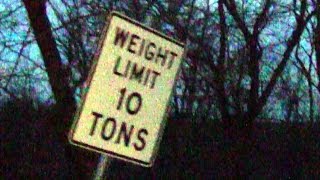 preview picture of video '10 Ton Weight limit on Cunningham Road to Hicks Road in Claysville PA   Washington County to Utica w'