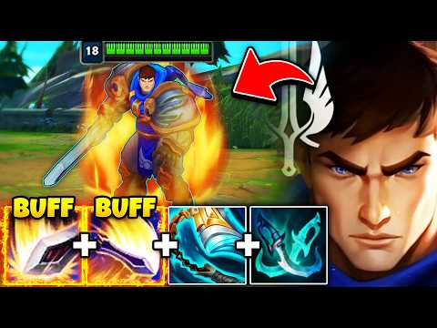 GAREN BUFFS JUST MADE HIM A PROBLEM! (BUFF TO SPIN AND Q WTF RIOT?!)