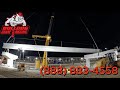 Working Through the Night | 16 Bridge Beams, 2 Cranes, 1 Mission