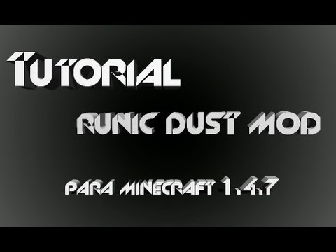 ElectroCraftero - Tutorial | Runic Dust Mod - Minecraft 1.5
