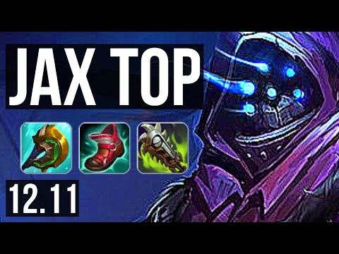 JAX vs SYLAS (TOP) | 800+ games, Dominating | EUW Master | 12.11