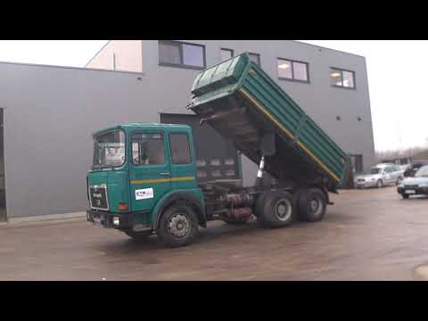 MAN 26.321 (BIG AXLE / STEEL SUSPENSION / 6 CYLINDER ENGINE WITH MANUAL PUMP) ID: 17658
