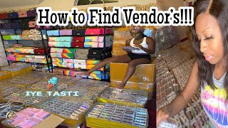 HOW TO FIND FREE VENDORS|HOW TO COMMUNICATE WITH VENDORS