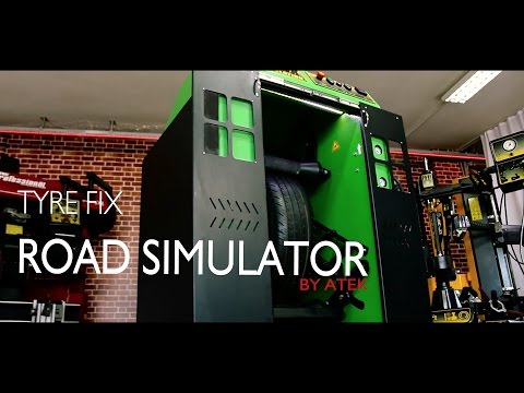 Tyre Fix Road Simulator By Atek Makina - Teaser and User Video