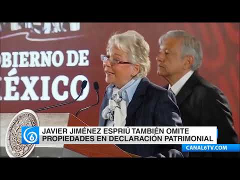 A unas semanas la Secretaria Olga Sanchez Cordero de no agregar en su declaración patrimonial una propiedad en Estados Unidos, de igual forma lo hizo el Secretario de Comunicaciones y Transportes Javier Jiménez Espriú