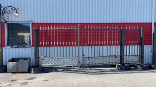 Structure m&eacute;tallique Vikgrind med  grindmotor FAAC 740 | Image 4 - Machineryline