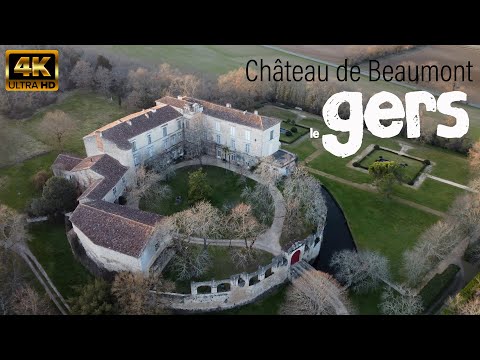 VUES DU GERS - Drone 4K - Château de Beaumont