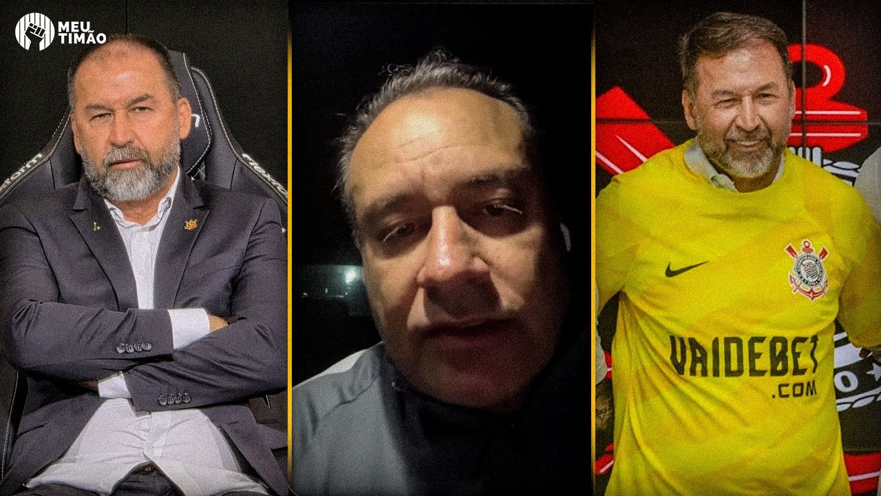 DIRETOR JURÍDICO DO CORINTHIANS COMENTA INDICIAMENTO DE AUGUSTO MELO EM CASO VAIDEBET