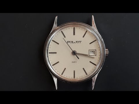 Clock poljot quartz made in ussr