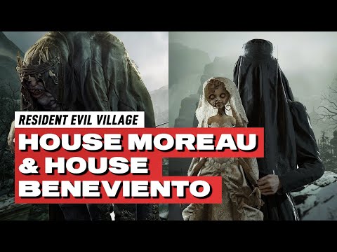 Meet Salvatore Moreau & Donna Beneviento in Resident Evil Village 🐟😱 (Resident Evil 8)