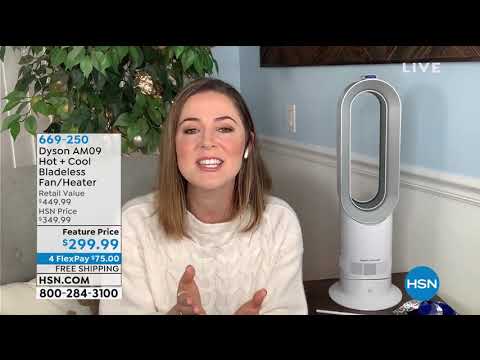 Dyson AM09 Hot + Cool Bladeless Fan/Heater with Jet Focus