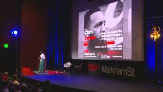 Overcoming the Odds and Creating a Career Out of Art | Chris James | TEDxMarkhamSt