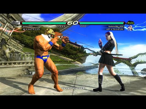 20 Lili Rochefort Vs King - Tekken 6 ( Uchiha x24 ) Gameplay Online PS3