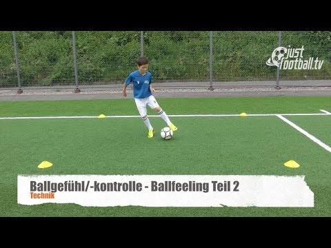 Fussballtraining: Ballfeeling Teil 2 - Ballkontrolle - Technik