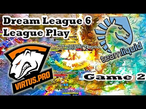 VP vs Liquid Game 2 Dream League 6 Dota 2 League Play Highlights