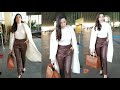 Nora Fatehi Spotted At Mumbai Airport