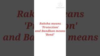 Raksha Bandhan | Raksha Bandhan Meaning ||#shorts