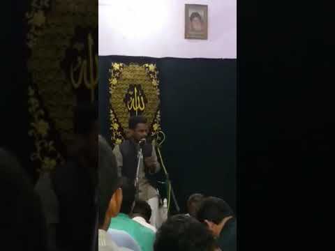 Masaib Hadees Recited by Syed Arif Abbas on 20th Safar 1440 Hijri at Kothi | Bhikhpur,Siwan,Bihar