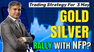 NF Data News Trading Live-Gold & Silver: Rise & Rally or Crash? Gold (XAUUSD)& Silver Today NFP Live