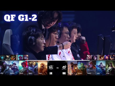 WBG vs LNG - Game 2 | Quarter Final LoL Worlds 2024 | Weibo Gaming vs LNG Gaming - G2 full
