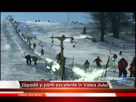 Zapada si partii excelente in Valea Jiului