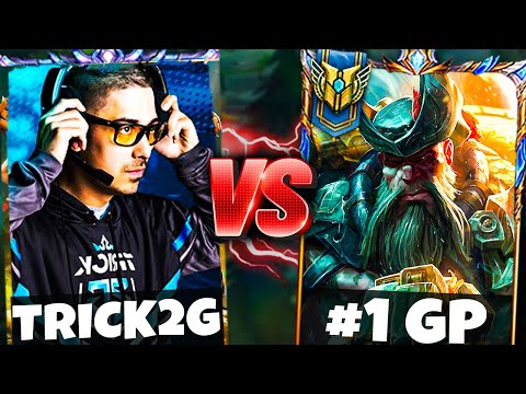 #1 GANGPLANK WORLD Almost 1V9's Against Trick2G's Udyr!