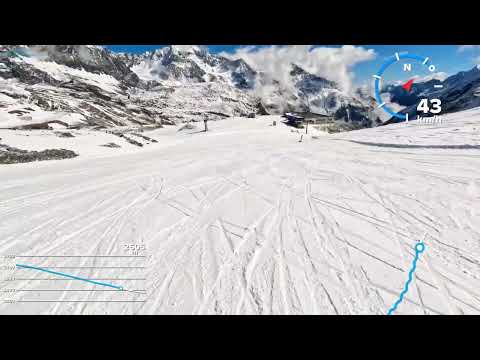 Stubai Glacier - Piste 10 [lower section] 🔵 (10.05.2025)