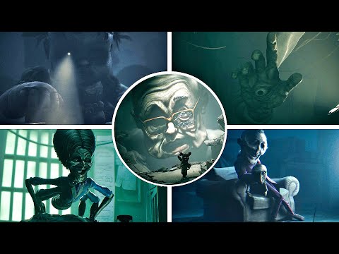 Little Nightmares 3 - All Bosses & Ending (4K 60FPS)