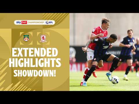 AFC Association Football Club Wrexham 2-2 FC Middl...