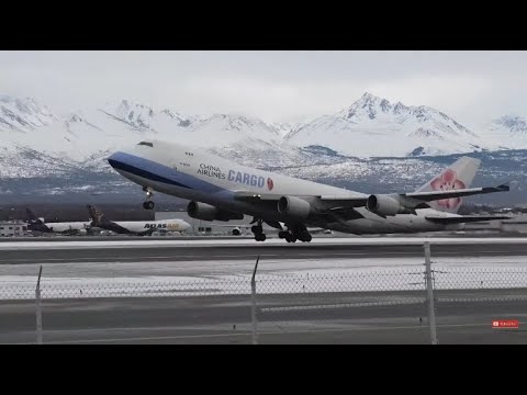 Big Jet action from Ted Stevens International Anchorage