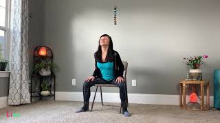 Chair Yoga for throat/neck/Thyroid 022520
