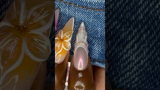 Viral Shell nail design 👀🐚 #viralnailart