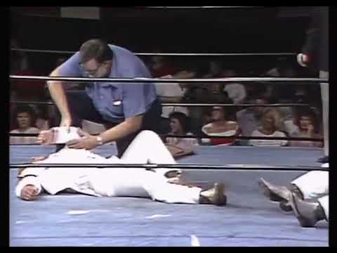 Midnight Express attacks The Fantastics (Mid South Wrestling)