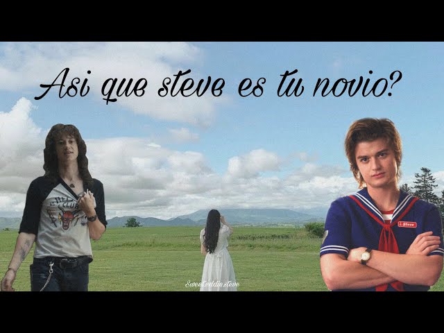 Vídeo relacionado con Steve Harrington Stranger - Camiseta para hombre, Negro , L