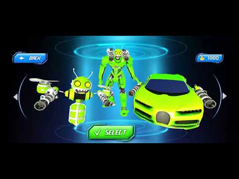 Honey Bee Robot Car Game: Robot Transformation 3D