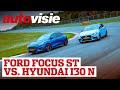 De remmende voorsprong? | Ford Focus ST vs Hyundai i30 N (2020) | Autovisie