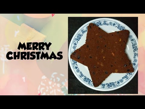 CHRISTMAS special PLUM cake without BEATER and without OVEN ||HOMEMADE COURT||